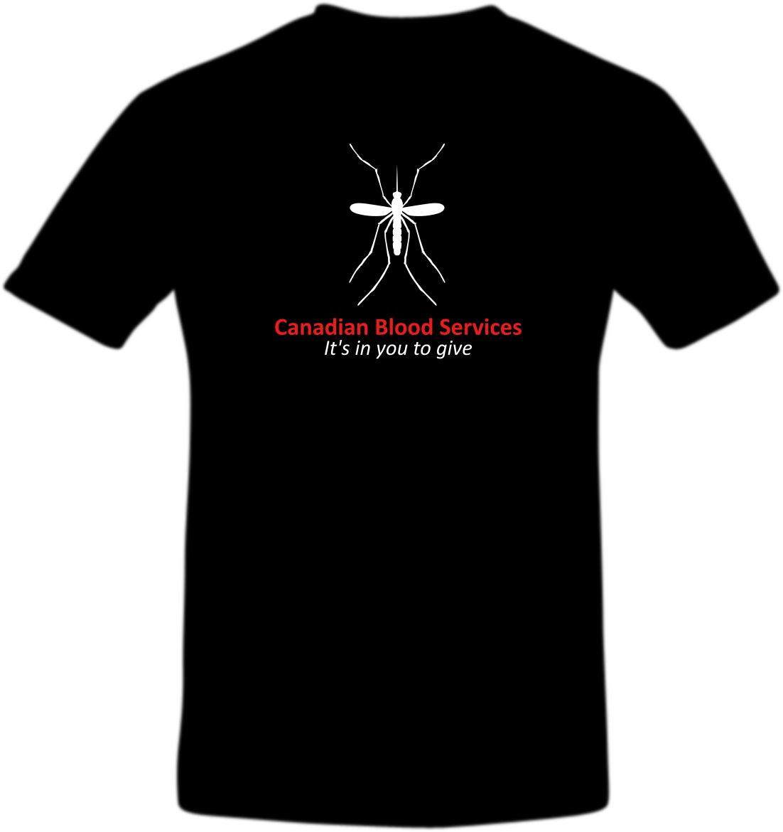 Canadian Blood Services Mosquito T Shirt