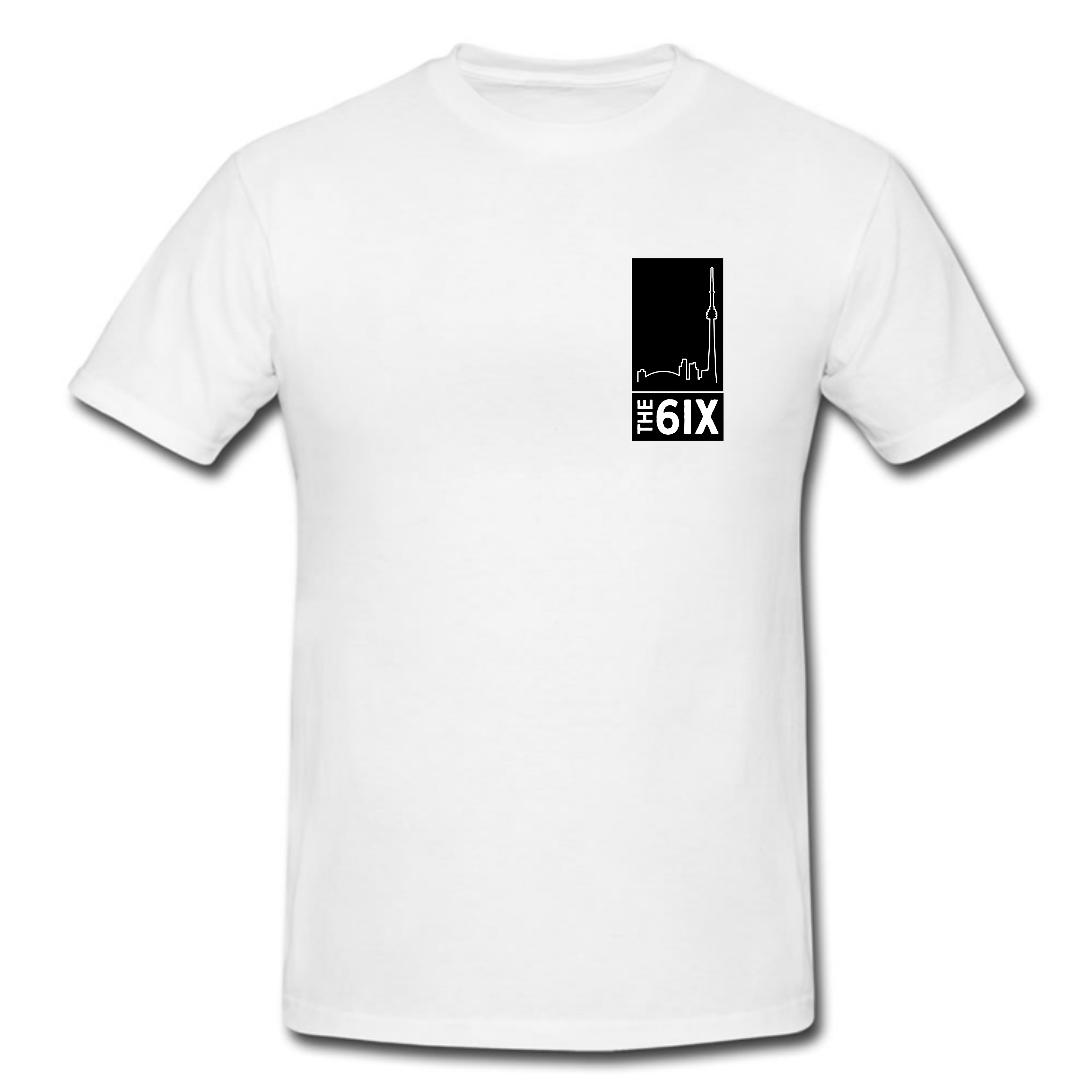 The 6ix Toronto T Shirt in White or Black